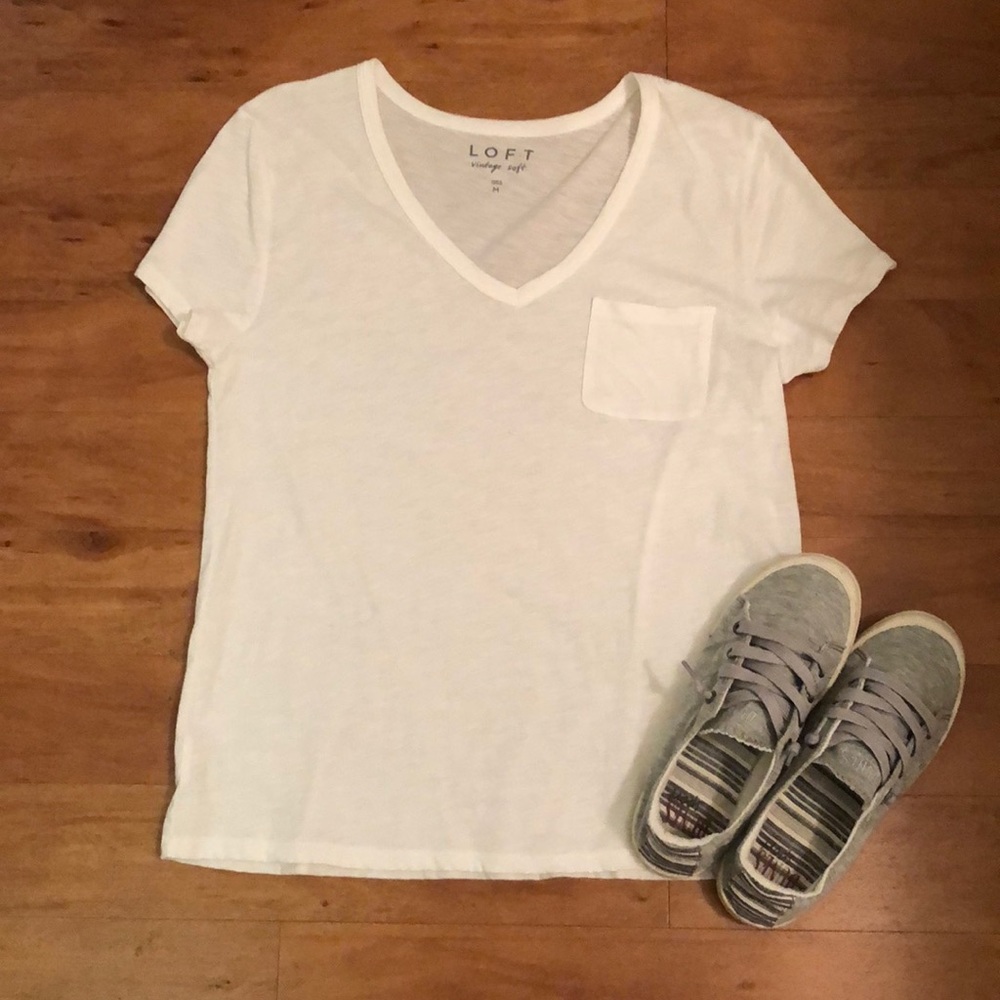 FINAL SALE - LOFT Vintage soft tee - Size Medium